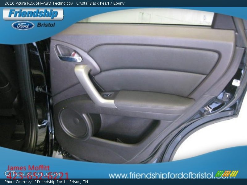 Crystal Black Pearl / Ebony 2010 Acura RDX SH-AWD Technology
