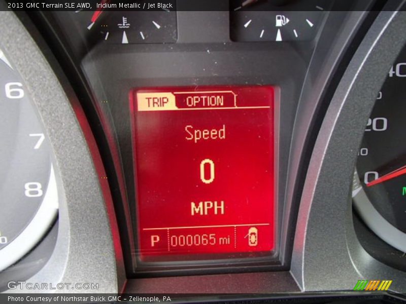 Iridium Metallic / Jet Black 2013 GMC Terrain SLE AWD