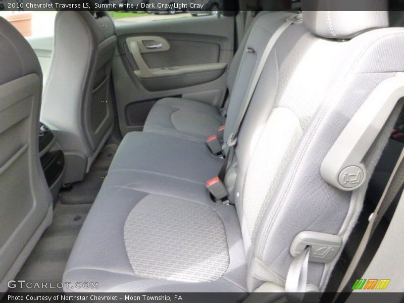 Rear Seat of 2010 Traverse LS