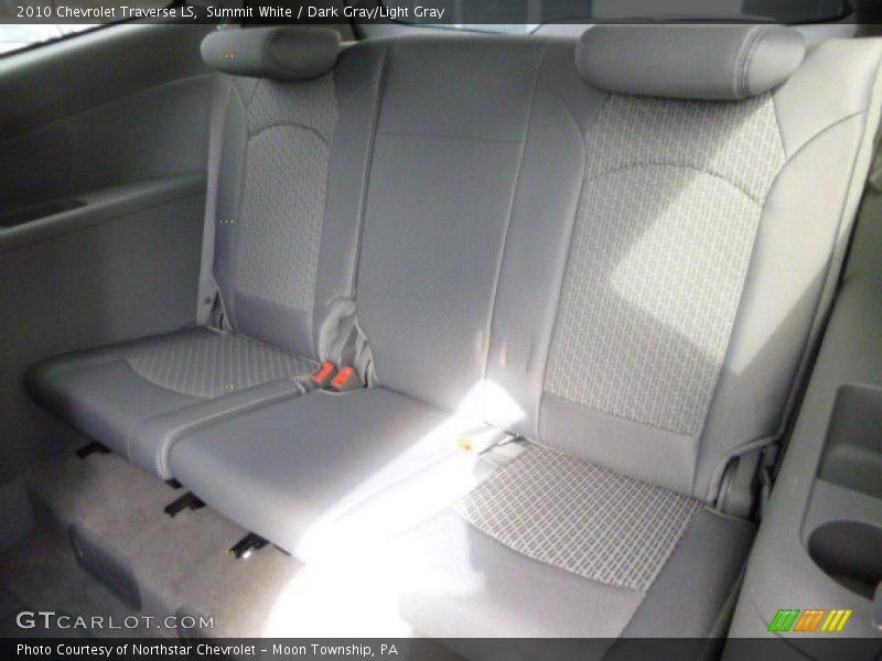 Summit White / Dark Gray/Light Gray 2010 Chevrolet Traverse LS