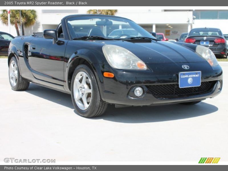 Black / Black 2005 Toyota MR2 Spyder Roadster