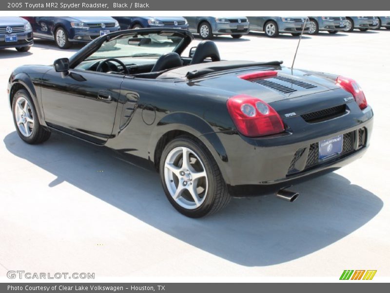 Black / Black 2005 Toyota MR2 Spyder Roadster