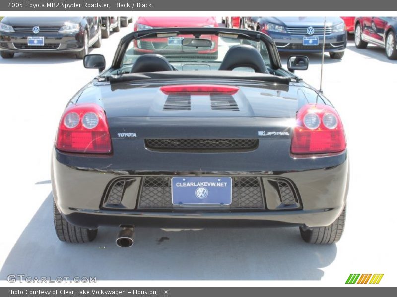 Black / Black 2005 Toyota MR2 Spyder Roadster