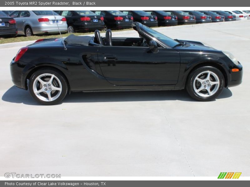 Black / Black 2005 Toyota MR2 Spyder Roadster