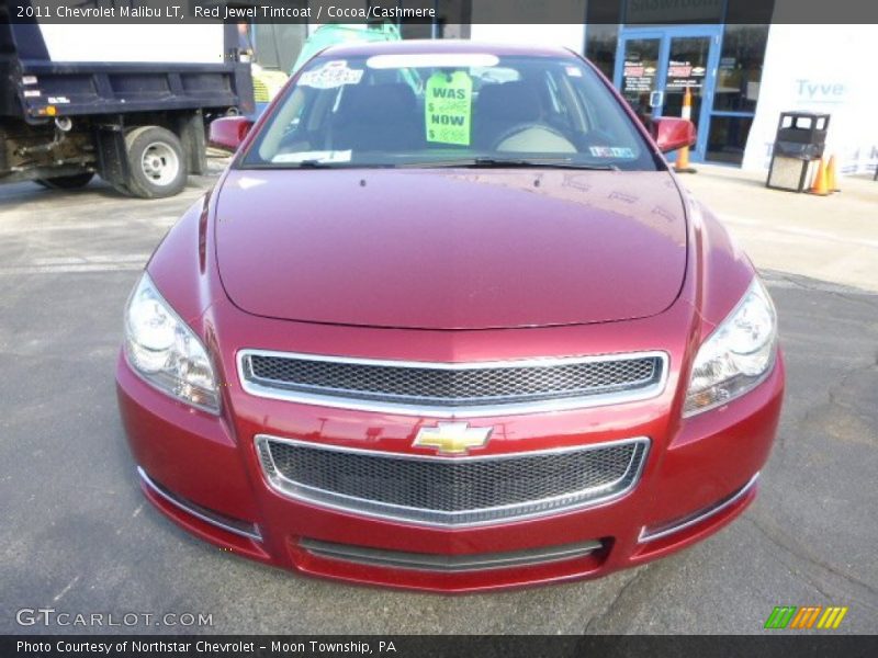 Red Jewel Tintcoat / Cocoa/Cashmere 2011 Chevrolet Malibu LT