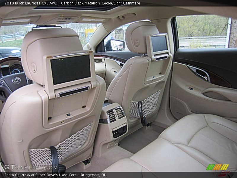 Carbon Black Metallic / Cocoa/Light Cashmere 2010 Buick LaCrosse CXL AWD