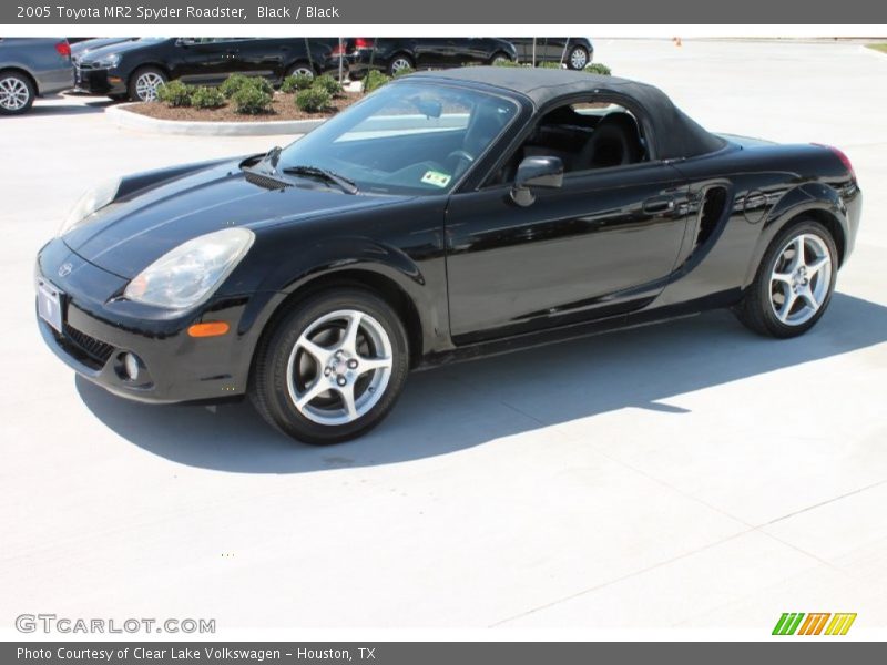 Black / Black 2005 Toyota MR2 Spyder Roadster