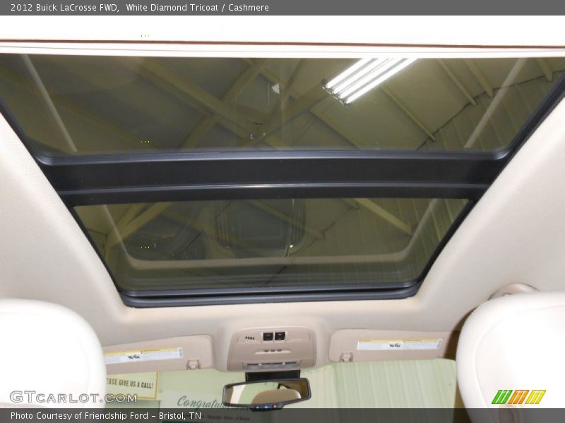White Diamond Tricoat / Cashmere 2012 Buick LaCrosse FWD