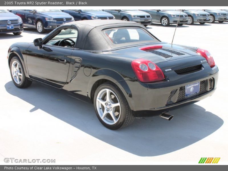Black / Black 2005 Toyota MR2 Spyder Roadster