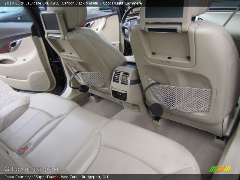 Carbon Black Metallic / Cocoa/Light Cashmere 2010 Buick LaCrosse CXL AWD