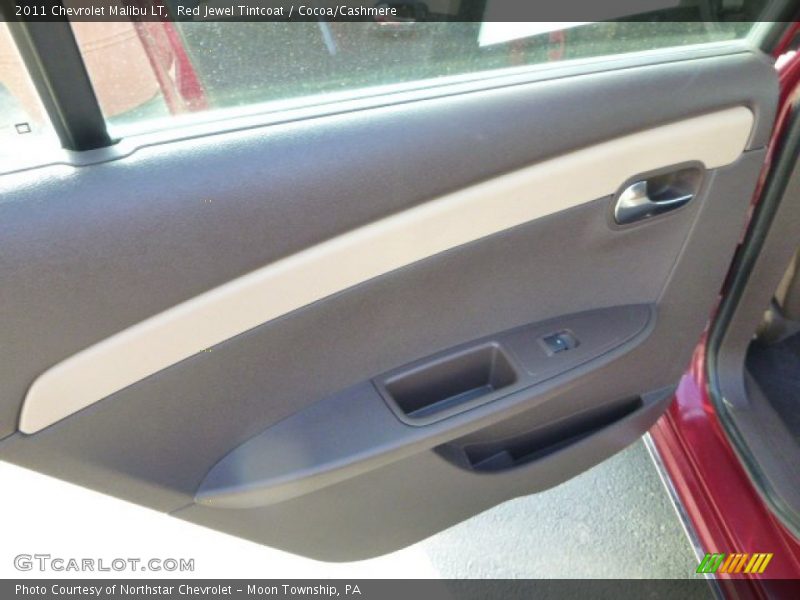 Red Jewel Tintcoat / Cocoa/Cashmere 2011 Chevrolet Malibu LT