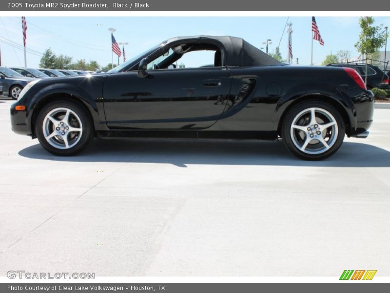 Black / Black 2005 Toyota MR2 Spyder Roadster
