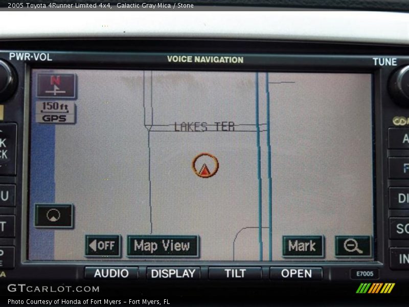 Navigation of 2005 4Runner Limited 4x4