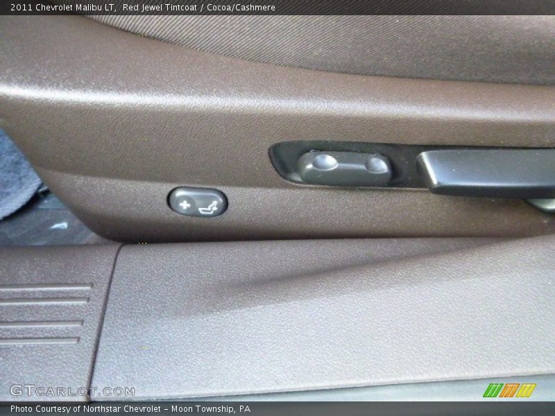 Red Jewel Tintcoat / Cocoa/Cashmere 2011 Chevrolet Malibu LT