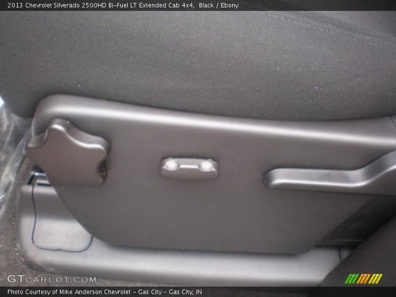 Front Seat of 2013 Silverado 2500HD Bi-Fuel LT Extended Cab 4x4