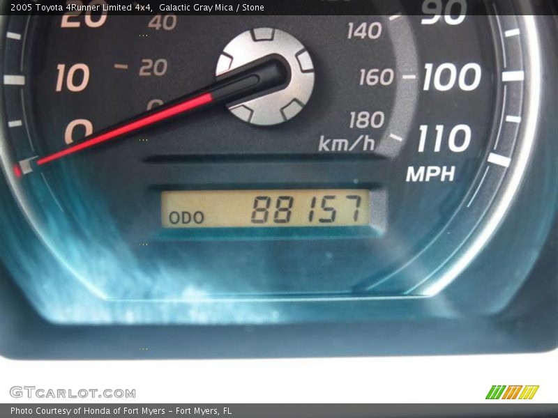 Galactic Gray Mica / Stone 2005 Toyota 4Runner Limited 4x4
