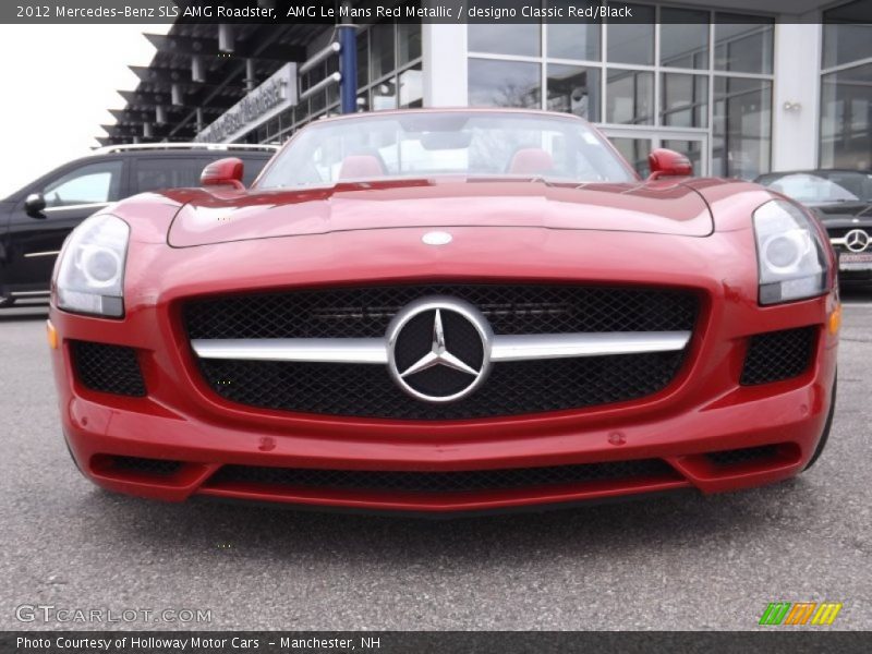 AMG Le Mans Red Metallic / designo Classic Red/Black 2012 Mercedes-Benz SLS AMG Roadster