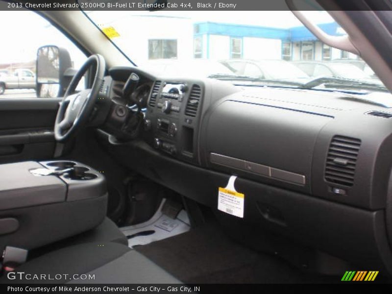 Dashboard of 2013 Silverado 2500HD Bi-Fuel LT Extended Cab 4x4