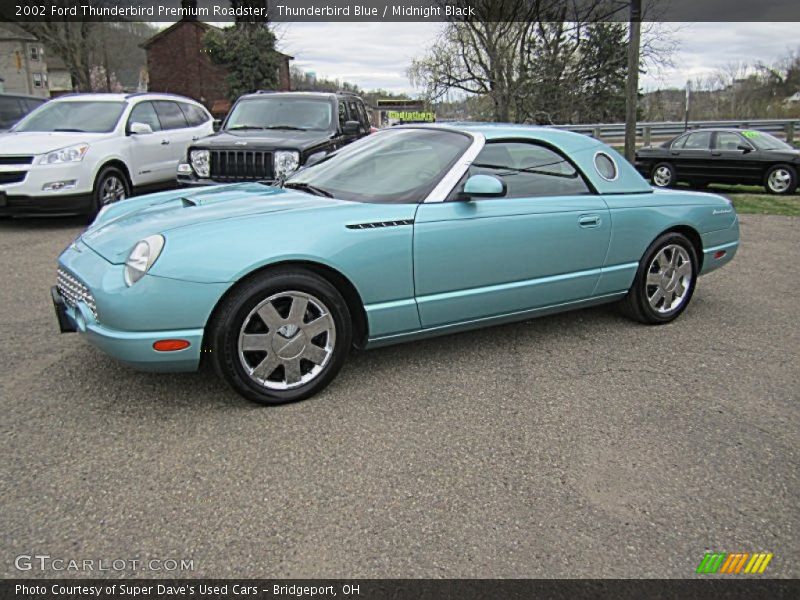  2002 Thunderbird Premium Roadster Thunderbird Blue