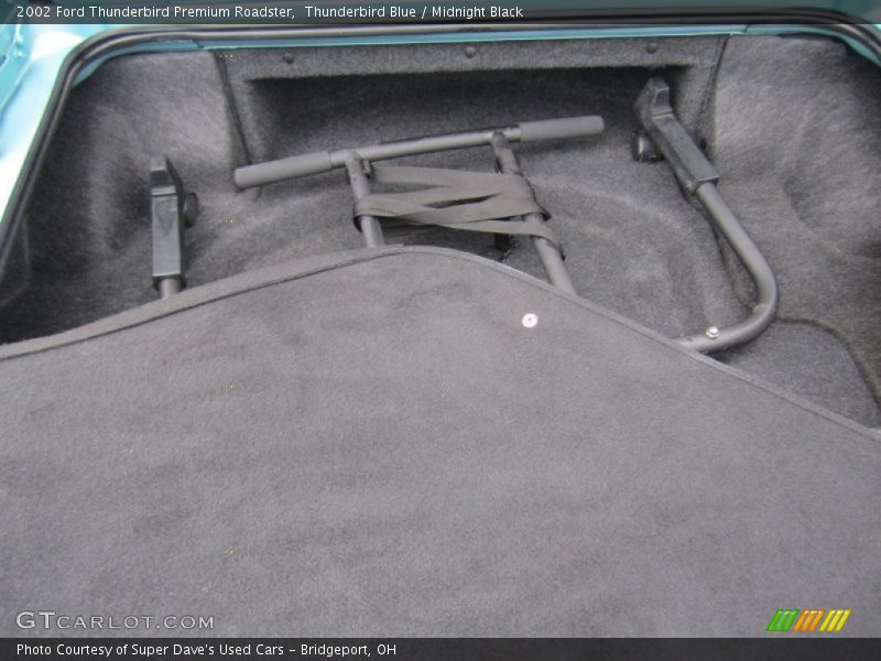 Thunderbird Blue / Midnight Black 2002 Ford Thunderbird Premium Roadster