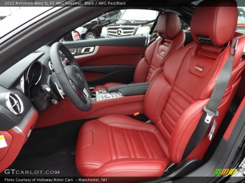  2013 SL 63 AMG Roadster AMG Red/Black Interior