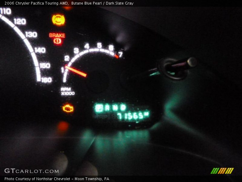 Butane Blue Pearl / Dark Slate Gray 2006 Chrysler Pacifica Touring AWD