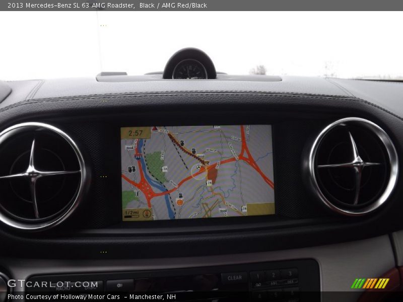 Navigation of 2013 SL 63 AMG Roadster