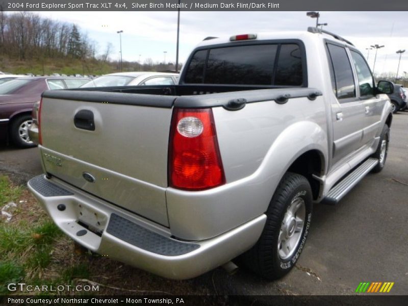 Silver Birch Metallic / Medium Dark Flint/Dark Flint 2004 Ford Explorer Sport Trac XLT 4x4