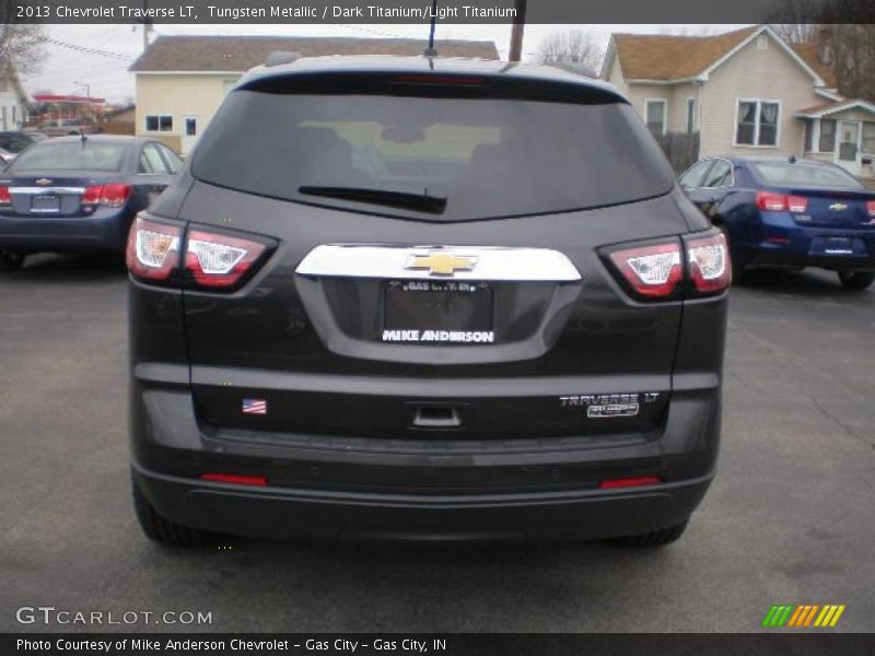 Tungsten Metallic / Dark Titanium/Light Titanium 2013 Chevrolet Traverse LT