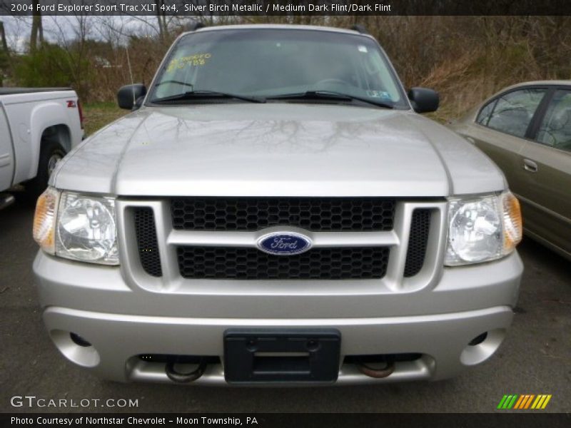 Silver Birch Metallic / Medium Dark Flint/Dark Flint 2004 Ford Explorer Sport Trac XLT 4x4