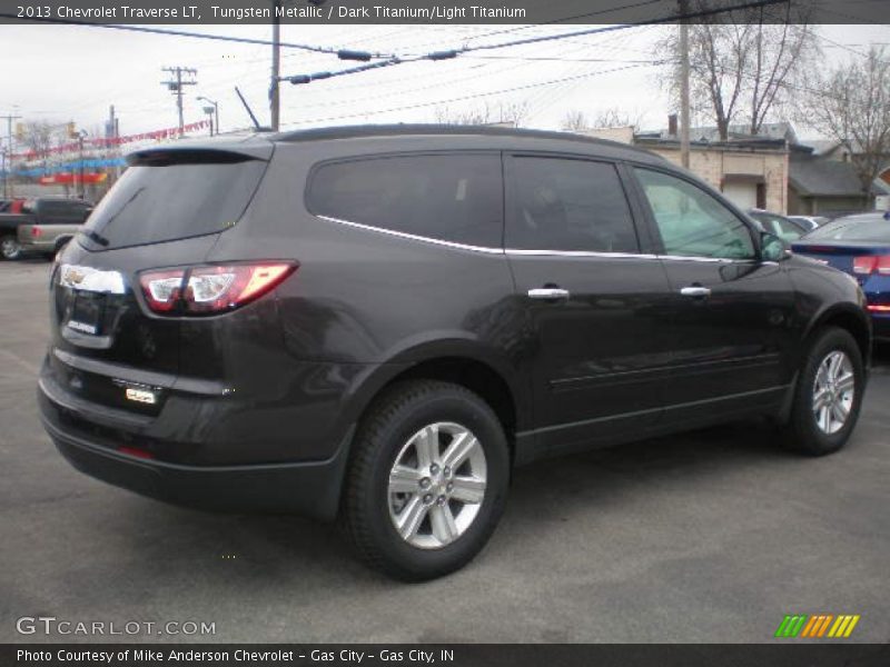 Tungsten Metallic / Dark Titanium/Light Titanium 2013 Chevrolet Traverse LT