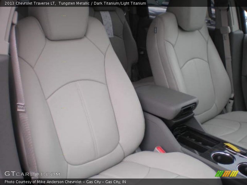 Tungsten Metallic / Dark Titanium/Light Titanium 2013 Chevrolet Traverse LT