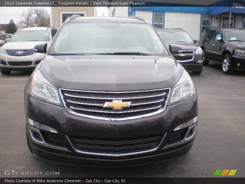 Tungsten Metallic / Dark Titanium/Light Titanium 2013 Chevrolet Traverse LT