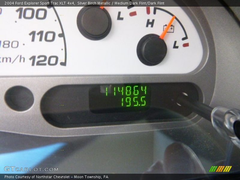 Silver Birch Metallic / Medium Dark Flint/Dark Flint 2004 Ford Explorer Sport Trac XLT 4x4