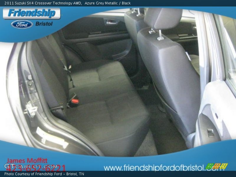 Azure Grey Metallic / Black 2011 Suzuki SX4 Crossover Technology AWD