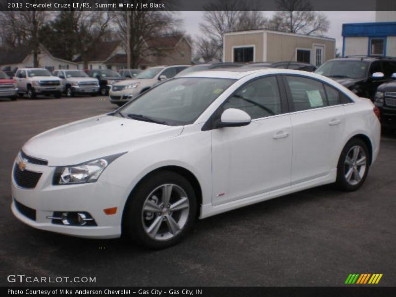 Summit White / Jet Black 2013 Chevrolet Cruze LT/RS