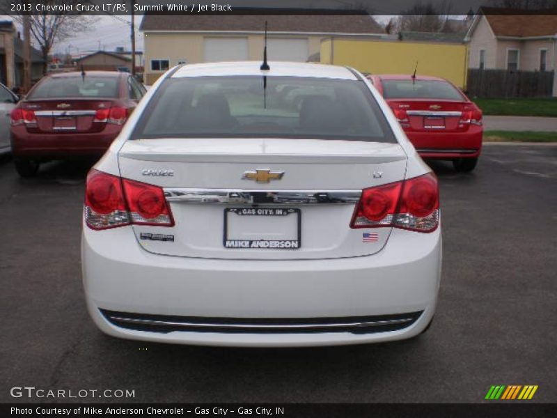 Summit White / Jet Black 2013 Chevrolet Cruze LT/RS