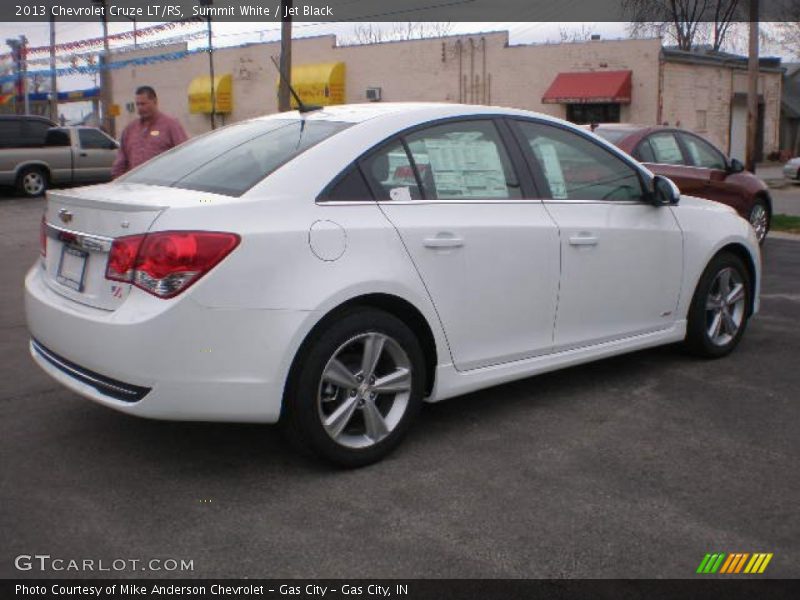 Summit White / Jet Black 2013 Chevrolet Cruze LT/RS