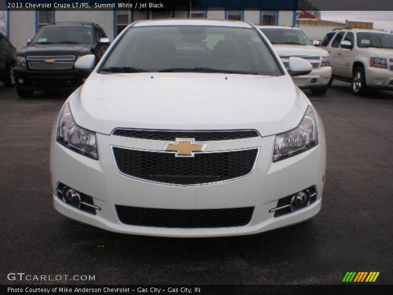 Summit White / Jet Black 2013 Chevrolet Cruze LT/RS