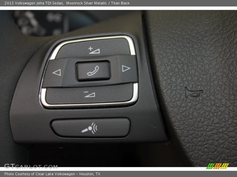 Moonrock Silver Metallic / Titan Black 2013 Volkswagen Jetta TDI Sedan