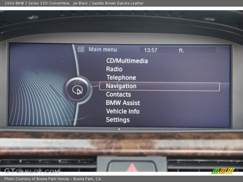 Jet Black / Saddle Brown Dakota Leather 2009 BMW 3 Series 335i Convertible