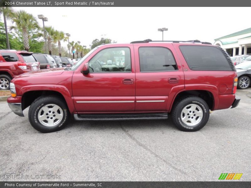  2004 Tahoe LT Sport Red Metallic