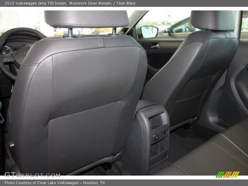 Moonrock Silver Metallic / Titan Black 2013 Volkswagen Jetta TDI Sedan