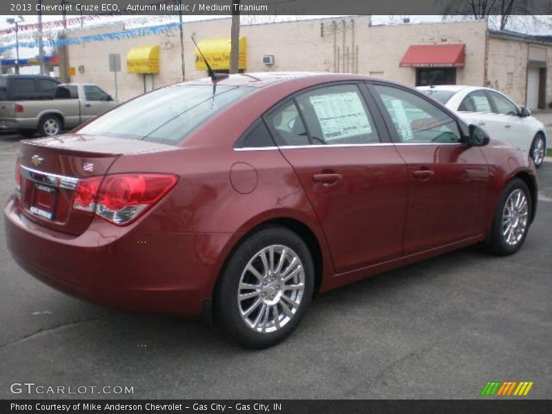 Autumn Metallic / Medium Titanium 2013 Chevrolet Cruze ECO