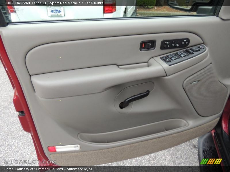 Sport Red Metallic / Tan/Neutral 2004 Chevrolet Tahoe LT