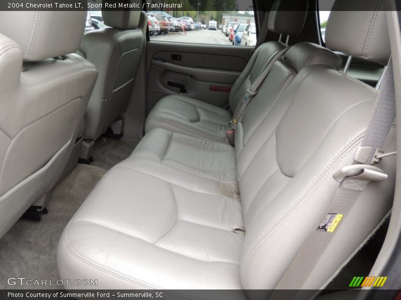 Rear Seat of 2004 Tahoe LT