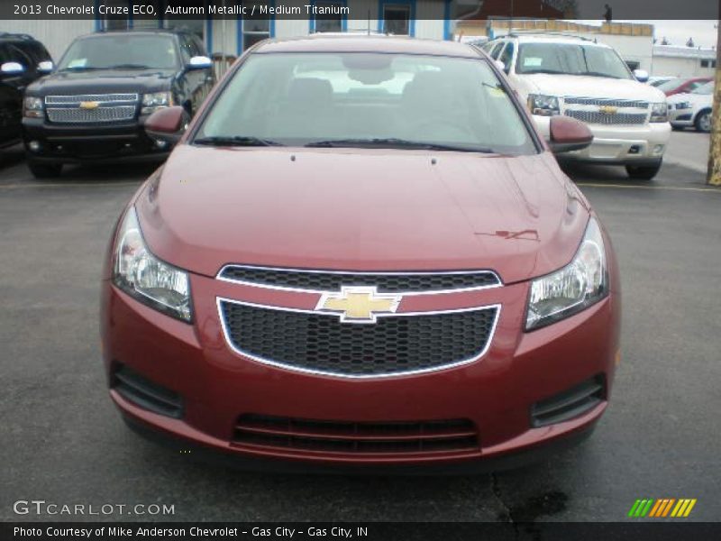 Autumn Metallic / Medium Titanium 2013 Chevrolet Cruze ECO