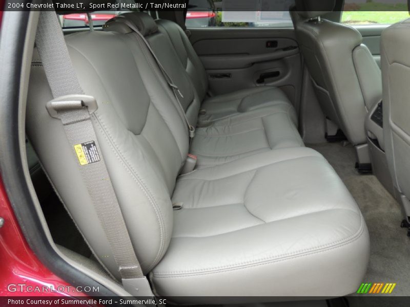 Sport Red Metallic / Tan/Neutral 2004 Chevrolet Tahoe LT