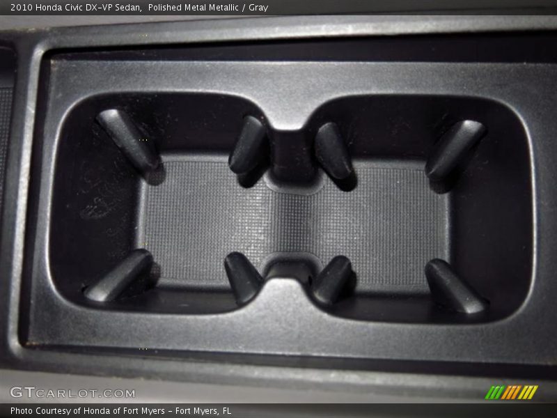 Polished Metal Metallic / Gray 2010 Honda Civic DX-VP Sedan