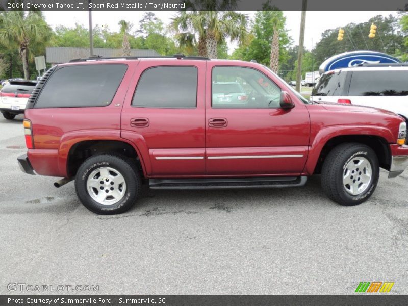 Sport Red Metallic / Tan/Neutral 2004 Chevrolet Tahoe LT